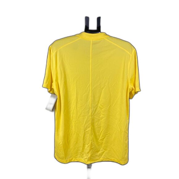 Nike Dri-FIT Yellow Golf Polo Shirt Men’s Size S | Athletic Performance Tee - Picture 4 of 5